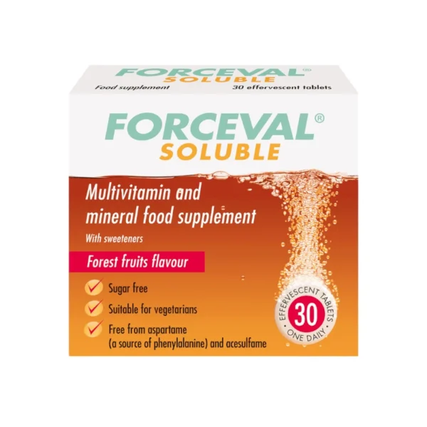 Forceval Soluble Tablets | 30s