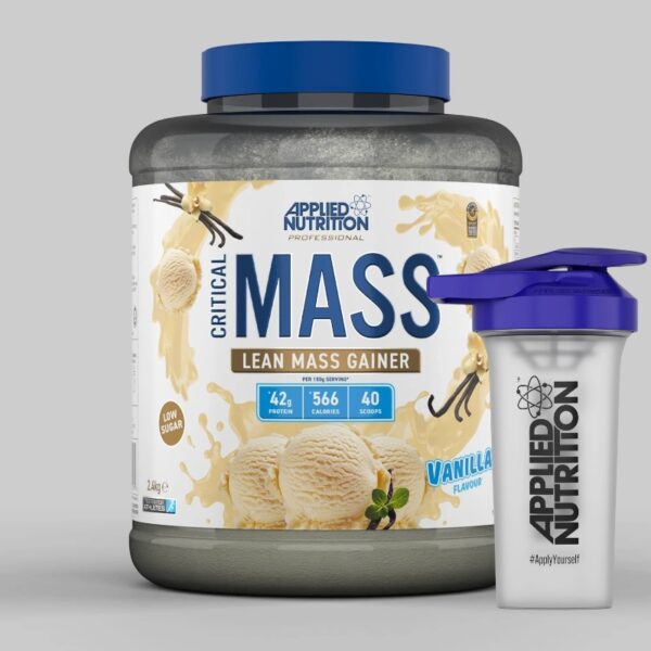 Applied Nutrition Critical Mass | 2.4kg + FREE SHAKER!